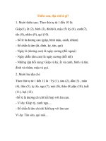 Thiên can, địa chi là gì? doc