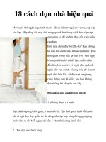 18 cách dọn nhà hiệu quả ppsx