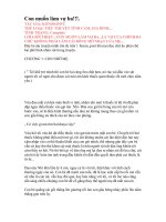 con muốn làm vợ ba