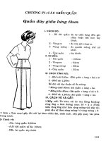 Nghệ Thuật Thời Trang - Cắt May Vỡ Lòng part 20 doc