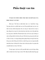 Phẫu thuật van tim pdf