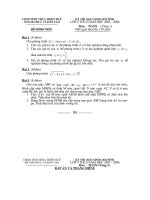 Đề thi học sinh giỏi môn toán 9 Huế vong1