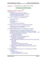 Cơ Sở Kỹ Thuật Thủy Lợi - CƠ SỞ ĐỘNG LỰC HỌC CHẤT LỎNG ppsx