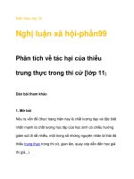 Kiến thức lớp 12 Nghị luận xã hội-phần99 potx
