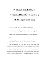 Khoảnh khắc đi lại với người xa lạ pot