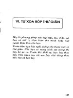 Tự xoa bóp thư giãn: Xoa bóp mặt pptx