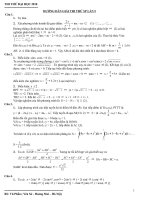 HƯỚNG DẪN GIẢI ĐỀ SPHN LẦN 5