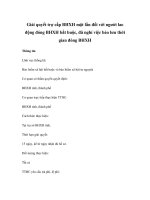 Giải quyết trợ cấp BHXH một lần đối với người lao động đóng BHXH bắt buộc, đã nghỉ việc bảo lưu thời gian đóng BHXH docx