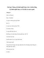 Gia hạn Chứng chỉ hành nghề dược cho cá nhân đăng ký hành nghề dược có vốn đầu tư nước ngoài pdf