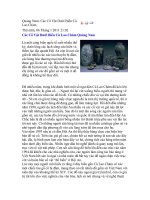 Quảng Nam: Các Cổ Vật Dưới Biển Cù Lao Chàm pptx