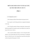 NHỮNG KHÁI NIỆM CƠ BẢN VỀ SÀNG LỌC SÀNG LỌC PHÁT HIỆN SỚM UNG THƯ VÚ (Phần 3) docx