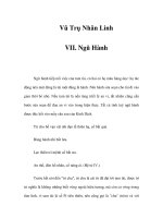 Vũ Trụ Nhân Linh - VII. Ngũ Hành ppt