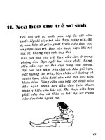 Xoa bóp cho trẻ sơ sinh pptx