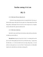 Sacôm xương ở trẻ em (Kỳ 2) ppsx