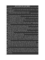 Câu hỏi ôn tập triết