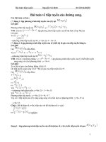 bai toan ve tiep tuyen