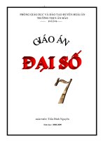 Đại số 7 (Tập 1)