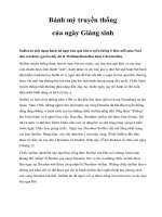 Bánh mỳ truyền thống của ngày Giáng sinh pdf
