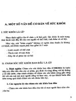 Chăm sóc sức khỏe trong trường mầm non_Vấn đề cơ bản ppsx