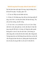 Khi hết tang làm lễ trừ phục (đàm tế) như thế nào? pptx