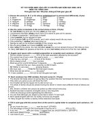 kỳ thi tuyển sinh vào lớp 10 chuyên anh năm học 2009-2010