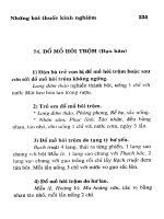 Những bài thuốc kinh nghiệm đơn giản của Hải Thượng Lãn Ông (Tập 1-P9) docx