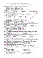 De thi thu DH nam hoc 2010