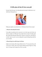 10 điều phụ nữ làm tốt hơn nam giới Nam giới potx