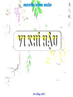 Giáo trình vi khí hậu 1 pdf