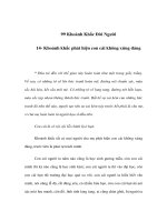 Khoảnh khắc phát hiện con cái không xứng đáng pps