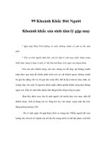 Khoảnh khắc sản sinh tâm lý gặp may doc