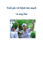 Tuổi già với bệnh tim mạch và ung thư pps