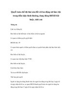 Quyết toán chế độ thai sản đối với lao động nữ làm việc trong điều kiện bình thường, đang đóng BHXH bắt buộc, sinh con ppt