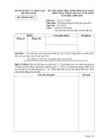 đề thi HSG máy tính môn vật Lí - Quảng ngãi