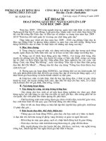 KE HOACH HOAT DONG NGOAI GIO LE LOP 2009 - 2010