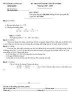 đề thi vao 10 bình định 2007-2008