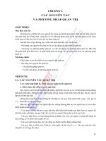 Giáo trình quản trị học căn bản 4 ppt