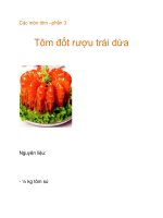 Các món tôm –phần 3 doc
