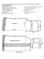 Nghệ Thuật Thời Trang - Cắt May Vỡ Lòng part 13 pdf
