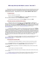 biến máy tính tại nhà thành 1 server nho nhỏ