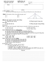 Kiểm tra 45'''' Toán 7 (Số 08)