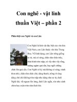 Con nghê - vật linh thuần Việt – phần 2 docx