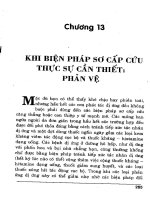 Bệnh dị ứng Phòng ngừa và trị liệu (Chương 13) doc