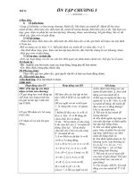 Tiết 8. BÀI ÔN TẬP CHƯƠNG I