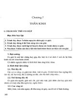 Giáo trình điều dưỡng nhi khoa (Chương 7) pps