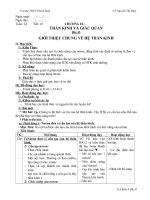 Giáo án Sinh 8 (4 cột)