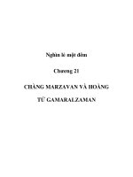 CHÀNG MARZAVAN VÀ HOÀNG TỬ GAMARALZAMAN docx