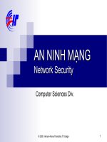 tìm hiểu an ninh mạng