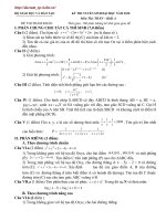 Đề&HD Toán ĐH 2010 số 5
