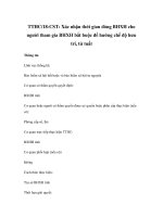 TTHC/18-CST: Xác nhận thời gian đóng BHXH cho người tham gia BHXH bắt buộc để hưởng chế độ hưu trí, tử tuất ppt